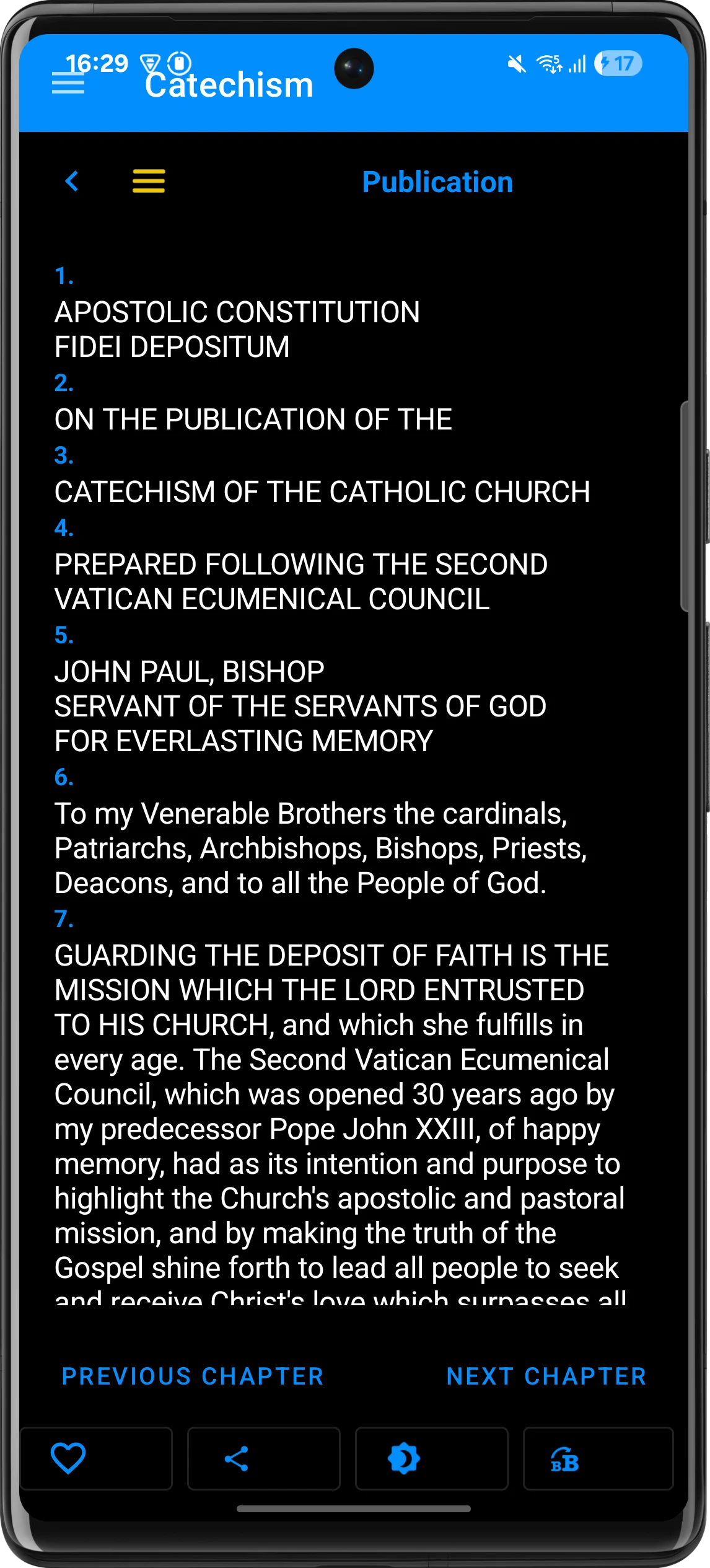 Catechism of the Catholic screenshot