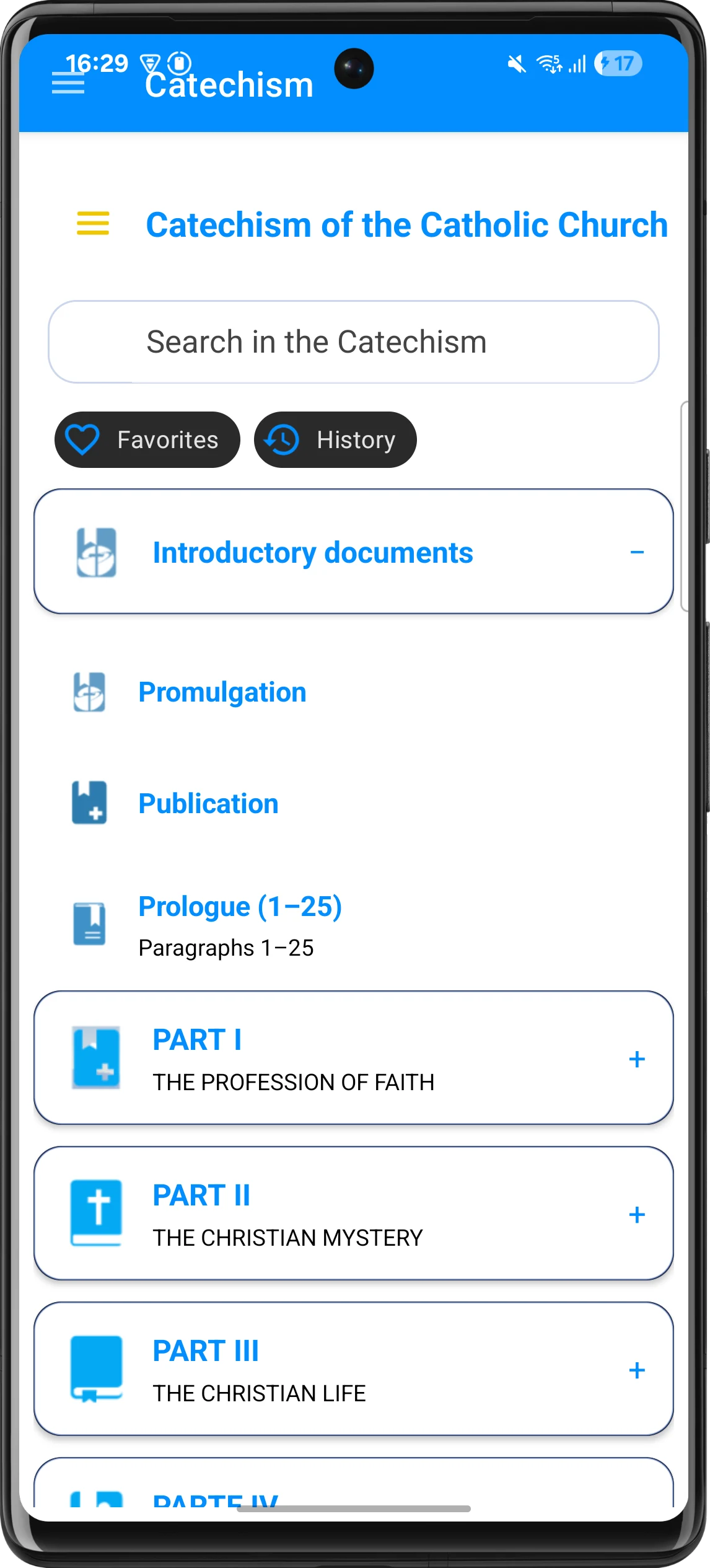 Catechism of the Catholic screenshot