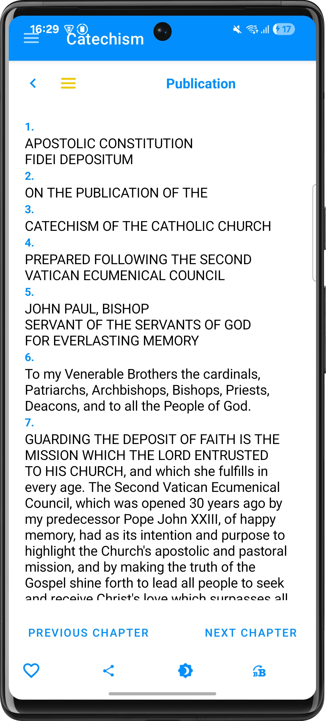 Catechism of the Catholic screenshot